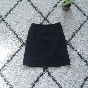 Wool gray dress skirt